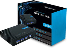 Load image into Gallery viewer, Vantec 4 Port SuperSpeed USB 3.0 Hub (Black)
