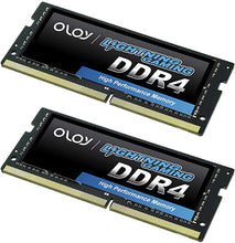 Load image into Gallery viewer, OLOy DDR4 RAM 32GB (2x16GB) 3200 MHz CL22 1.2V 260-Pin Laptop SODIMM (MD4S1632220BZ0DH)
