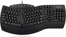 Load image into Gallery viewer, Perixx Periboard-512 Ergonomic Split Keyboard - Natural Ergonomic Design - Black - Bulky Size 19.09"x9.29"x1.73", US English Layout
