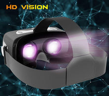 Load image into Gallery viewer, Heromask PRO - Virtual Reality Gaming Headset + Free VR Games Guide. Gamer Button and Fabric finishes. Compatible with Android Phone and iPhone 11, X, 8, 6... Samsung s10, s9, s8, Note 10, Note 9 etc
