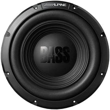 Load image into Gallery viewer, Alpine W10S4 10&quot; 750 Watt Peak 250 Watt RMS 4-Ohm Car Audio Subwoofer Sub
