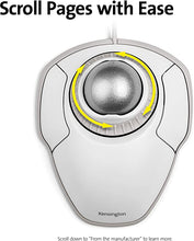 Load image into Gallery viewer, Kensington Orbit Trackball Mouse with Scroll Ring (White) (K72500WW)
