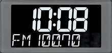 Load image into Gallery viewer, Sangean RCR-20 FM-RDS (RBDS) AM / Bluetooth / Aux-in / USB Phone Charging Digital Tuning Clock Radio with Battery Backup, Black
