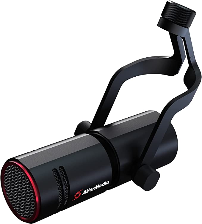 AVerMedia Live Streamer MIC 330 - Creators Cardioid Dynamic XLR Microphone for Live Streaming and Podcasting (AM330)
