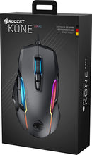 Load image into Gallery viewer, ROCCAT Kone AIMO PC Gaming Mouse, Optical, RGB Backlit Lighting, 23 Programmable Keys, Onboard Memory, Palm Grip, Owl Eye Sensor, Ergonomic, LED Illumination, Adjustable 100 to 16,000 DPI, Black
