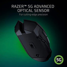 Load image into Gallery viewer, Razer Basilisk X Hyperspeed Wireless Gaming Mouse: Bluetooth &amp; Wireless Compatible, 16K DPI Optical Sensor, 6 Programmable Buttons, 450 Hr Battery, Classic Black
