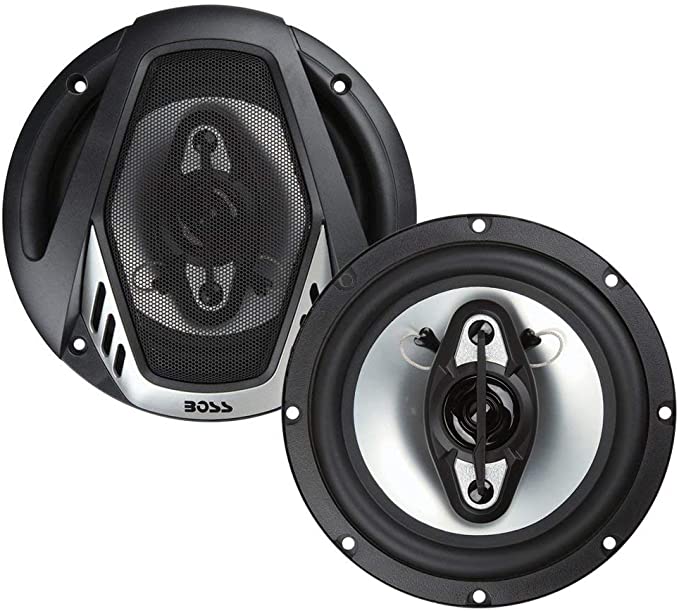 BOSS Audio Systems NX654 Car Speakers - 400 Watts Per Pair, 200 Watts Each, 6.5 Inch, Full Range, 4 Way, Sold in Pairs