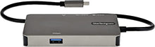 Load image into Gallery viewer, StarTech.com USB-C Multiport Adapter - USB-C to 4K 30Hz HDMI or 1080p VGA - USB Type-C Mini Dock w/ 100W Power Delivery Passthrough, 3-Port USB Hub 5Gbps, GbE - 12&quot; (30cm) Attached Cable (DKT30CHVPD2)
