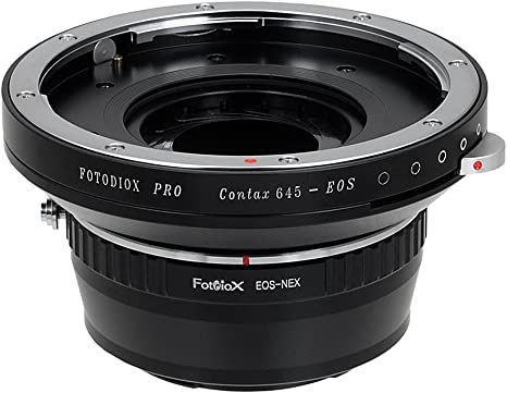 Fotodiox Pro Lens Mount Adapters, Contax 645 (C645) Mount Lenses to to Sony E-Mount Mirrorless Camera Adapter - for Sony Alpha E-mount Camera Bodies (APS-C & Full Frame such as NEX-5, NEX-7, a7, a7II)
