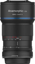 Load image into Gallery viewer, SIRUI 50mm APS-C F1.8 Anamorphic Lens for X Mount
