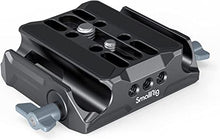 Load image into Gallery viewer, SmallRig Universal LWS Baseplate Compatible with DSLR and Mirrorless Camera Cages, Comes with Dual 15mm Rod Clamp - 3357
