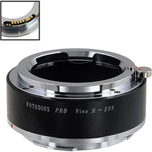 Load image into Gallery viewer, Fotodiox Pro Lens Mount Adapter Compatible with Leica M Visoflex SLR Lens to Canon EOS (EF, EF-S) Mount D/SLR Camera Body - with Gen10 Focus Confirmation Chip
