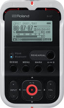 Load image into Gallery viewer, Roland R-07 High-Resolution Handheld Audio Recorder, White
