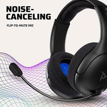 Load image into Gallery viewer, PDP Gaming LVL50 Wireless Stereo Headset With Noise Cancelling Microphone: Black - PS5/PS4
