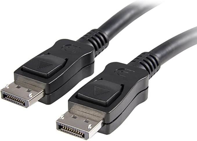 StarTech.com 35 ft. (10.7 m) Displayport Cable - DPCP & HDCP - Latched Connectors - DisplayPort - DP Monitor Cable (DISPLPORT35L), Black