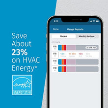 Load image into Gallery viewer, Emerson Sensi Touch Wi-Fi Smart Thermostat with Touchscreen Color Display, Works with Alexa, Energy Star Certified, C-wire Required, ST75 Black 5.625&quot; x 3.4&quot; x 1.17&quot;
