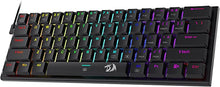 Load image into Gallery viewer, Redragon K614 Anivia 60% Ultra Thin Wired Mechanical Keyboard, Slim Compact 61 Keys RGB Gaming Keyboard w/Low Profile Linear Red Switches and Double-Shot Keycaps for Fast &amp; Accurate Actuation
