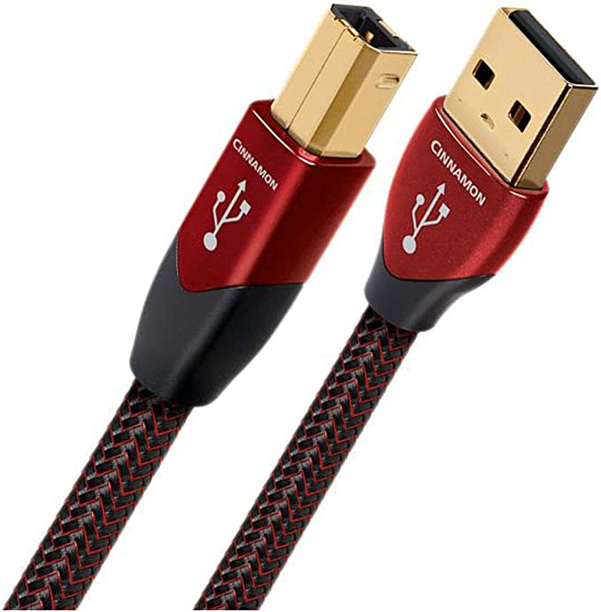 AudioQuest Cinnamon A to B USB Cable - 0.75 Meters