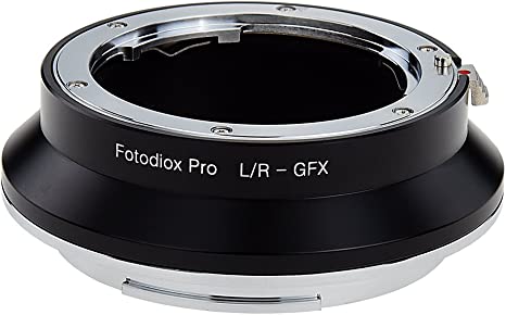Fotodiox Pro Lens Mount Adapter Leica R SLR Lens to G-Mount GFX Mirrorless Camera