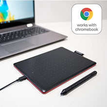 Load image into Gallery viewer, One by Wacom Student drawing tablet for Windows PC, Mac and certified Works With Chromebook, Small
