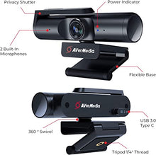 Load image into Gallery viewer, AVerMedia Live Streamer CAM 513. A Plug &amp; Play USB 3.0, 4K UHD, Wide-Angle Lens Webcam (PW513)
