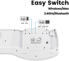 Load image into Gallery viewer, Perixx Periboard-612 Wireless Ergonomic Split Keyboard, US English Layout
