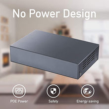 Load image into Gallery viewer, Cudy 4 Port Gigabit PoE Extender, 10/100/1000Mbps, 4 Channel PoE Repeater, PoE Amplifier, PoE Booster, Wall-Mount, Comply with IEEE 802.3bt, 802.3at, 802.3af, Not Support Passive PoE, Plug and Play
