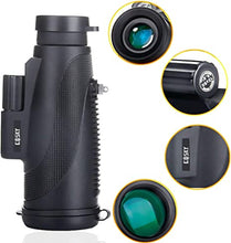 Load image into Gallery viewer, Gosky Titan 12X50 High Power Prism Monocular and Quick Smartphone Holder - Waterproof Fog- Proof Shockproof Scope -BAK4 Prism FMC for Bird Watching Hunting Camping Travelling Wildlife Secenery
