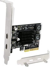 Load image into Gallery viewer, FebSmart 2X 10Gbps Max Speed USB-C Ports PCIE USB 3.1 Gen 2 Expansion Card for Windows, MAC OS and Linux Systems-Build in FebSmart Self-Powered Technology, No Need Additional Power Supply (FS-C2-Pro)
