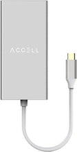 Load image into Gallery viewer, Accell Air USB C 4K InstantView Docking Station - 3 x USB-A 3.1 Gen2, 2 x HDMI, 87W Power Delivery, Silver (U240B-002K)
