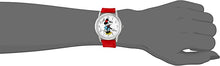 Load image into Gallery viewer, Disney Women&#39;s &#39;Minnie Mouse&#39; Quartz Metal Watch, Color:Red (Model: W002768)
