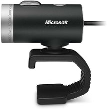Load image into Gallery viewer, Microsoft LifeCam Cinema,Webcam with built-in noise cancelling Microphone, Light Correction, USB Connectivity, for video calling on Microsoft Teams/Zoom, compatible with Windows 8/10/11/ Mac
