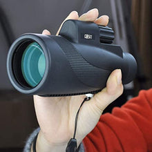 Load image into Gallery viewer, Gosky Titan 12X50 High Power Prism Monocular and Quick Smartphone Holder - Waterproof Fog- Proof Shockproof Scope -BAK4 Prism FMC for Bird Watching Hunting Camping Travelling Wildlife Secenery

