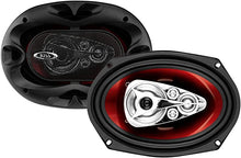 Load image into Gallery viewer, BOSS Audio Systems CH6950 Car Speakers - 600 Watts of Power Per Pair and 300 Watts Each, 6 x 9 Inch, Full Range, 5 Way, Sold in Pairs, Easy Mounting
