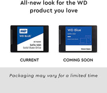 Load image into Gallery viewer, Western Digital 1TB WD Blue 3D NAND Internal PC SSD - SATA III 6 Gb/s, 2.5&quot;/7mm, Up to 560 MB/s - WDS100T2B0A
