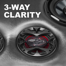 Load image into Gallery viewer, BOSS Audio Systems CH6530 Car Speakers - 300 Watts of Power Per Pair and 150 Watts Each, 6.5 Inch, Full Range, 3 Way, Sold in Pairs
