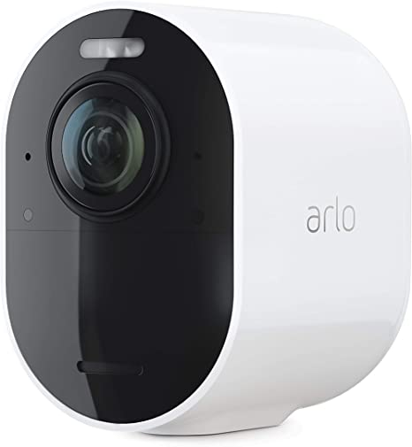 Arlo Ultra 2 Spotlight Camera - Add-on - Wireless Security, 4K Video & HDR, Color Night Vision, Wire-Free, Requires a SmartHub or Base Station sold separately, White - VMC5040-200NAS