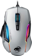 Load image into Gallery viewer, ROCCAT Kone AIMO PC Gaming Mouse, Ergonomic Performance Wired Computer Mouse, RGB Lighting, LED Illumination, High Precision, 100 to 16.000 DPI Optical Owl-Eye Sensor, 23 Programmable Keys, White
