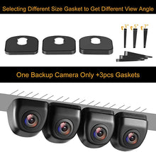 Load image into Gallery viewer, NATIKA Backup/Front View Camera White - IP69K Waterproof Great Night Vision HD and Super Wide Angle Metal OEM Style White Reverse Rear View Backup Camera for Cars Pickup Trucks SUVs RVs Vans (White)
