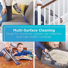 Load image into Gallery viewer, BLACK+DECKER Furbuster Handheld Vacuum for Pets, Cordless, AdvancedClean+, Gray (HHVK515JP07)
