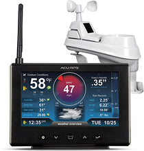Load image into Gallery viewer, AcuRite 01535M Iris (5-in-1) Weather Station with HD Display, White Black
