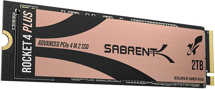 Sabrent 2TB Rocket 4 Plus NVMe 4.0 Gen4 PCIe M.2 Internal SSD Extreme Performance Solid State Drive R/W 7100/6600MB/s (SB-RKT4P-2TB)