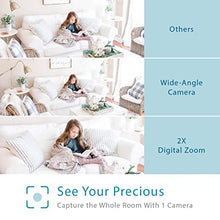 Load image into Gallery viewer, Moonybaby Add-on Baby Camera for B Series, Supports Up to 2 wide-angle video cameras, Dual Monitor for 2 Rooms and Children, Sound Activated, Temperature Alert, Wide View, Night Vision
