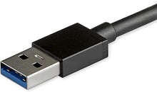 Load image into Gallery viewer, StarTech.com 4 Port USB 3.0 Hub - USB-A to 4x USB 3.0 Type-A with Individual On/Off Port Switches - SuperSpeed 5Gbps USB 3.1/3.2 Gen 1 - USB Bus Powered - Portable - 9.8&quot; Attached Cable (HB30A4AIB)
