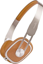 Load image into Gallery viewer, Moshi Avanti On-Ear Headphones, 3.5mm Headphone Jack, Lightweight, High-Resolution, Detachable Cable with [Carrying Case Included], Caramel Beige
