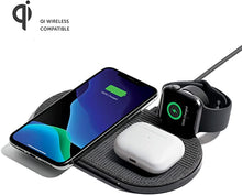 Load image into Gallery viewer, Native Union Drop XL Wireless Charger (Watch Edition) – Multi-Device Charging pad for iPhone &amp; Qi Compatible Devices with Detachable Apple Watch Puck (Adapter for US, China and Australia Included)
