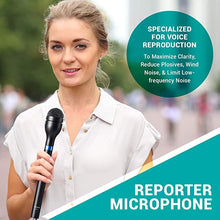 Load image into Gallery viewer, Movo/Sevenoak Dynamic Omnidirectional Handheld Interview Microphone with 3-Pin XLR Connector
