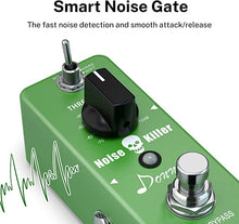 Load image into Gallery viewer, Donner Noise Gate Pedal, Noise Killer Guitar Pedal Noise Suppressor Effect 2 Modes for Electric Guitar and Bass True Bypass
