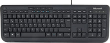 Load image into Gallery viewer, Microsoft Keyboard 600 Black, German layout, ANB-00008 (Black, German layout)
