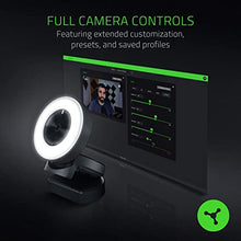 Load image into Gallery viewer, Razer Kiyo Streaming Webcam: 1080p 30 FPS / 720p 60 FPS - Ring Light w/ Adjustable Brightness - Built-in Microphone - Advanced Autofocus
